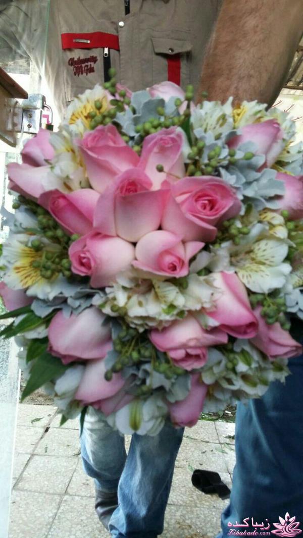 اتاق عقدهای زیبا / دسته گل عروس / ماشین عروس