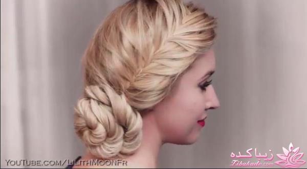 مدل انواع شینیون های جدید/مجلسی/ زنانه/کودکانه