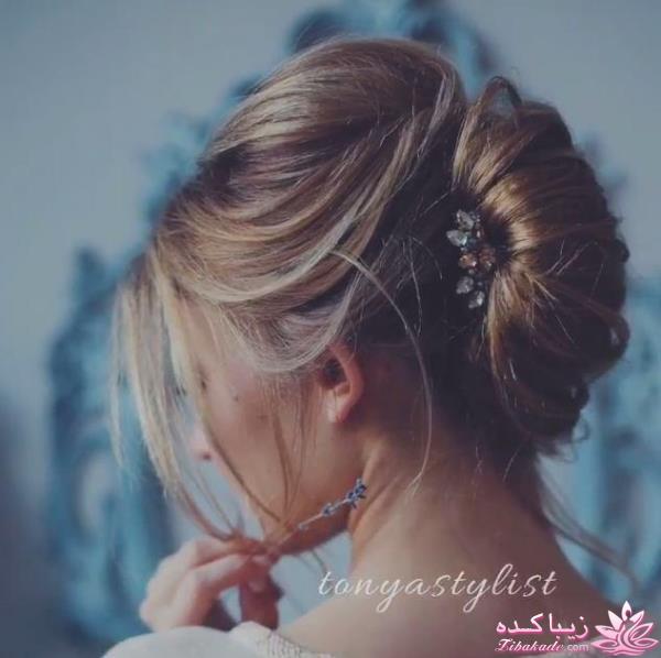 مدل انواع شینیون های جدید/مجلسی/ زنانه/کودکانه