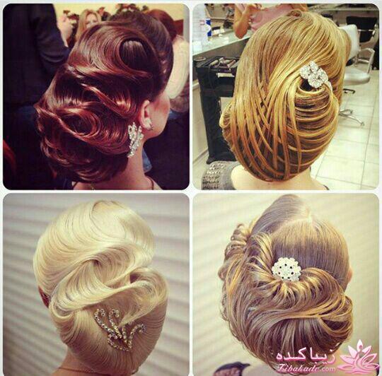 مدل انواع شینیون های جدید/مجلسی/ زنانه/کودکانه