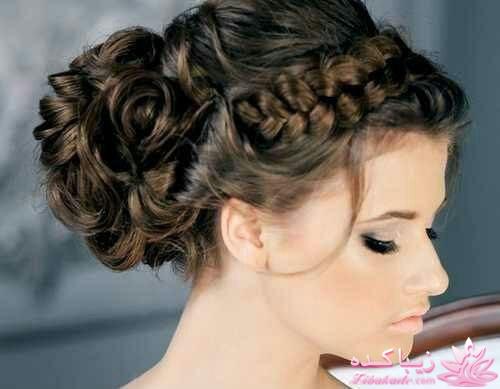 مدل انواع شینیون های جدید/مجلسی/ زنانه/کودکانه