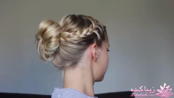 مدل انواع شینیون های جدید/مجلسی/ زنانه/کودکانه