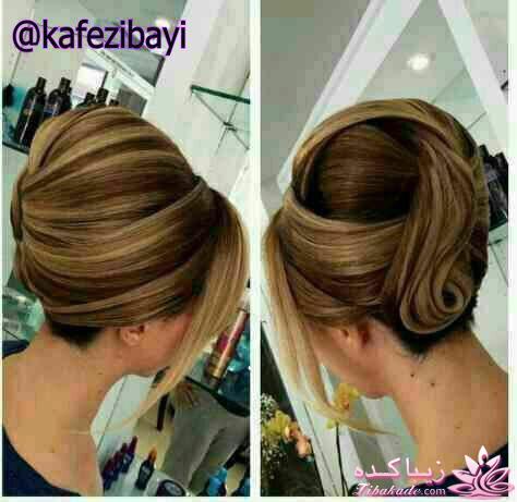 مدل انواع شینیون های جدید/مجلسی/ زنانه/کودکانه