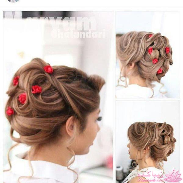 مدل انواع شینیون های جدید/مجلسی/ زنانه/کودکانه