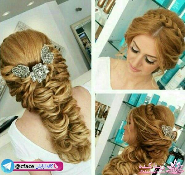 مدل انواع شینیون های جدید/مجلسی/ زنانه/کودکانه