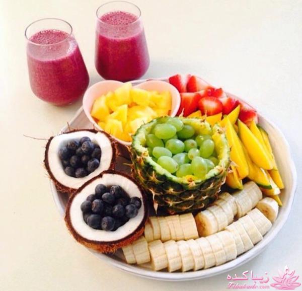 خلاقیت در تزیین غذا