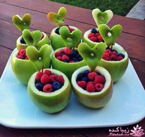 خلاقیت در تزیین غذا