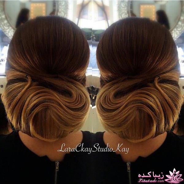 مدل انواع شینیون های جدید/مجلسی/ زنانه/کودکانه