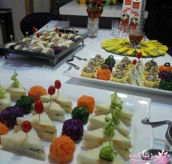 خلاقیت در تزیین غذا