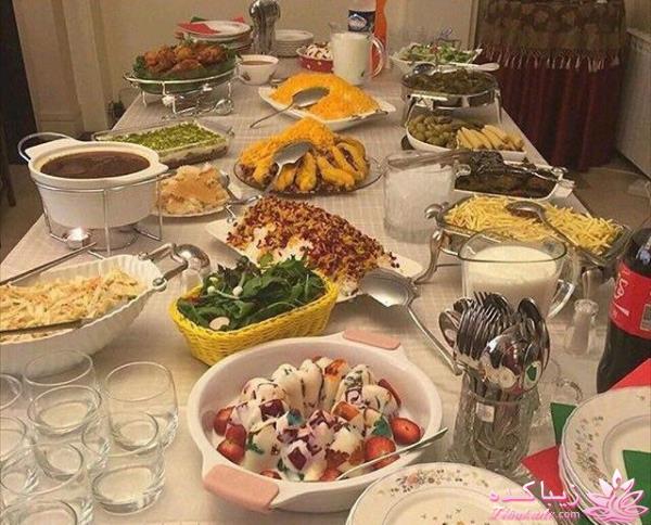 خلاقیت در تزیین غذا