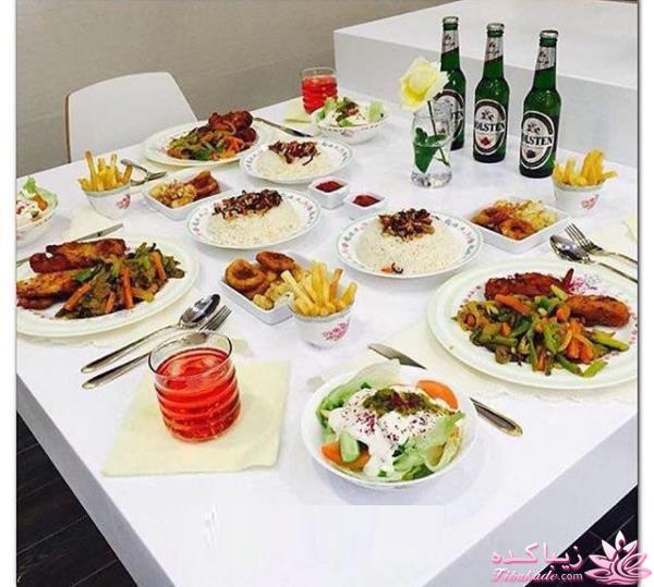 خلاقیت در تزیین غذا