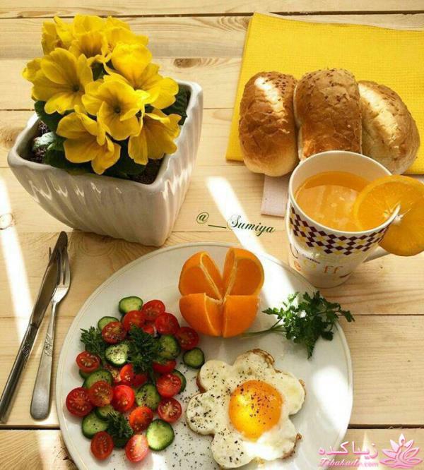 خلاقیت در تزیین غذا