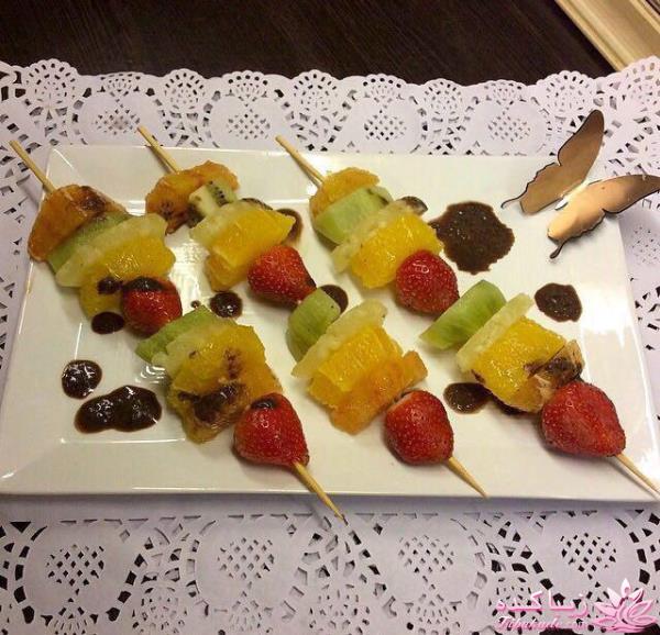 خلاقیت در تزیین غذا