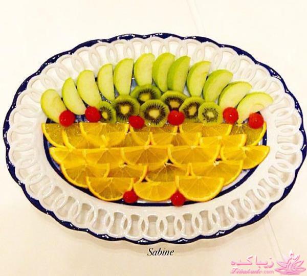 خلاقیت در تزیین غذا