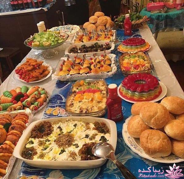 خلاقیت در تزیین غذا