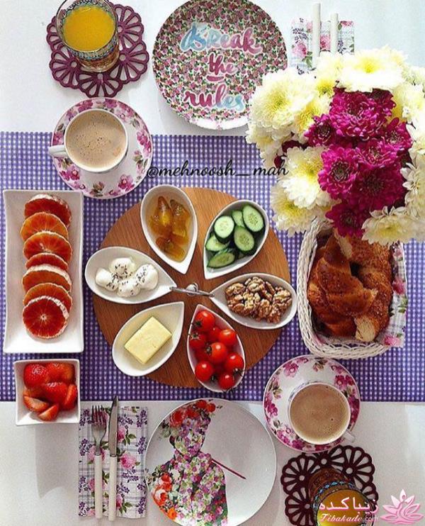 خلاقیت در تزیین غذا