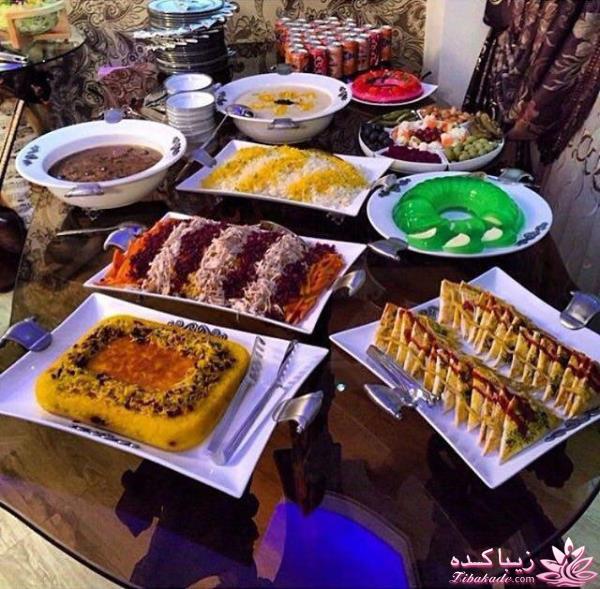 خلاقیت در تزیین غذا