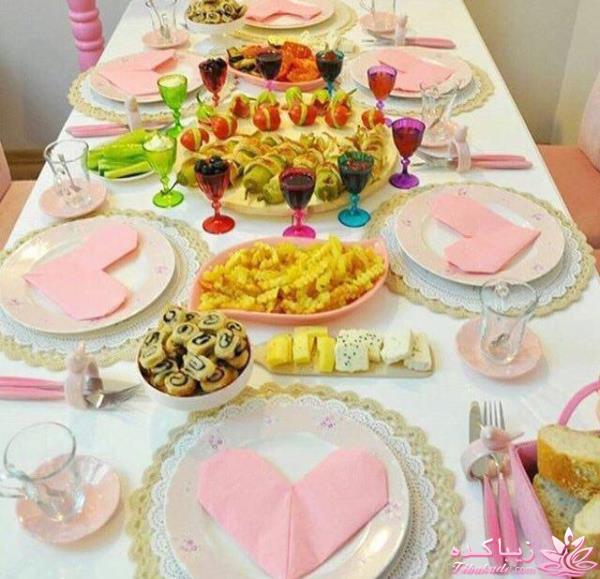 خلاقیت در تزیین غذا