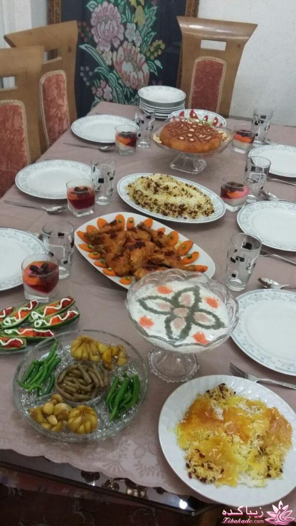 خلاقیت در تزیین غذا