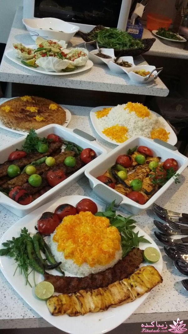 خلاقیت در تزیین غذا