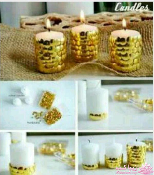 آموزش شمع سازی روشنک