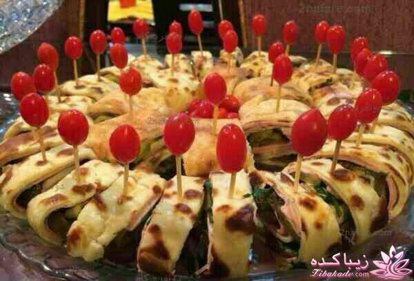 خلاقیت در تزیین غذا