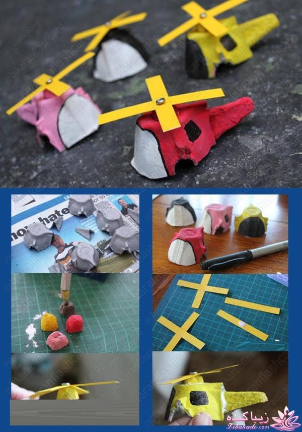 ساخت کاردستی مخصوص بچه های 2 - 7 سال