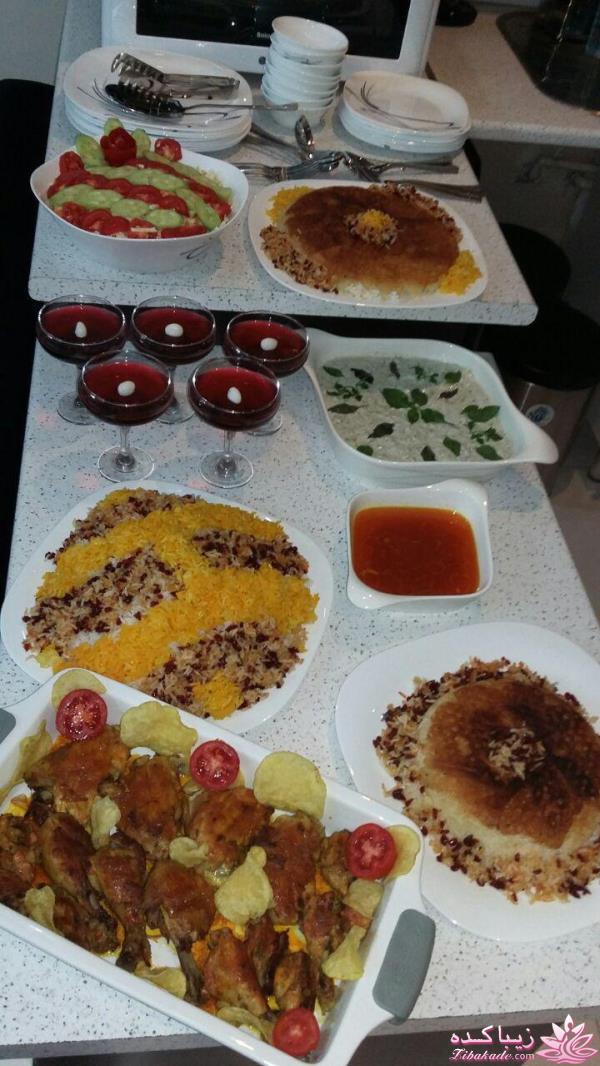 خلاقیت در تزیین غذا