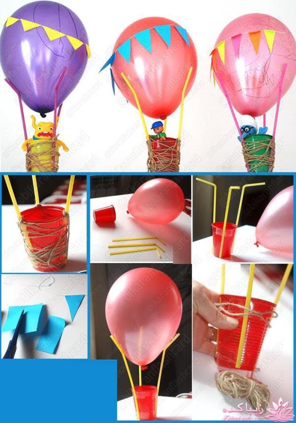 ساخت کاردستی مخصوص بچه های 2 - 7 سال