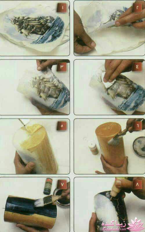 آموزش شمع سازی روشنک