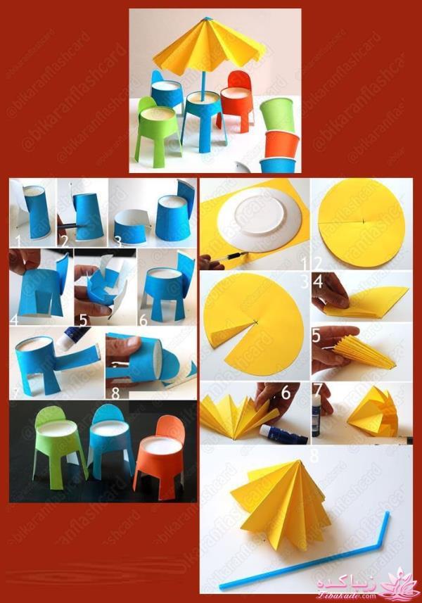 ساخت کاردستی مخصوص بچه های 2 - 7 سال