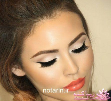 آموزش کشیدن خط چشم برای انواع چشم ها