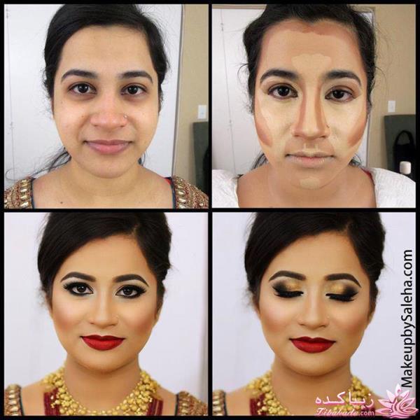 فوت و فن کانتورینگ ( آرایش ترمیمی )