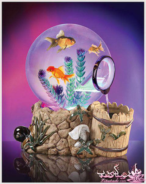 تزیین تنگ ماهی هفت سین