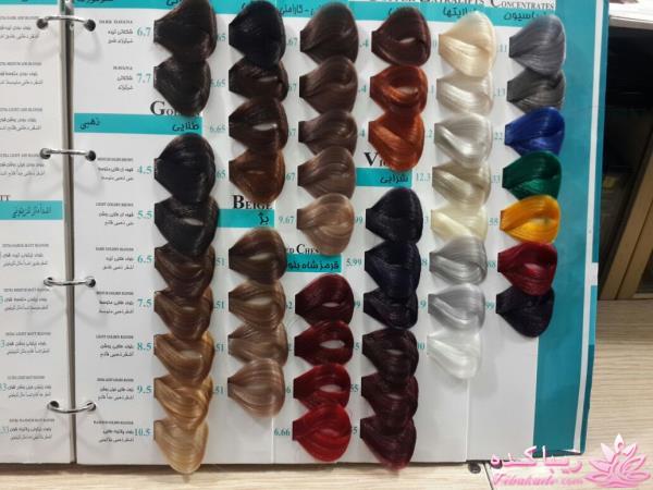 رنگ مو، آموزش ترکیب رنگ مو