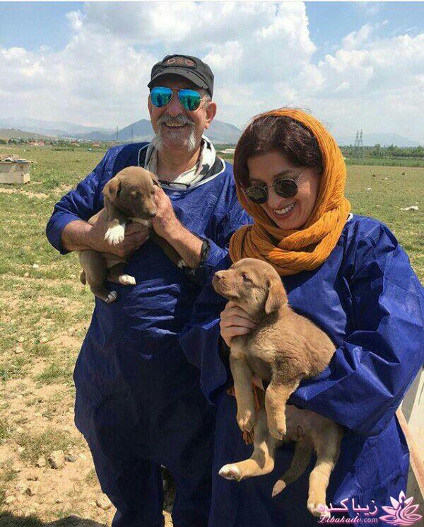 عکس بازیگران و همسر