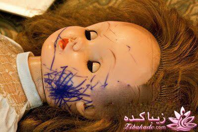 پاک کردن جوهر خودکار از روی عروسک 