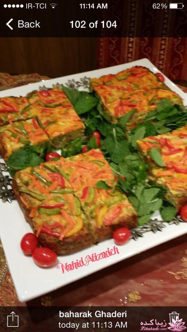 انواع غذا با بادمجان