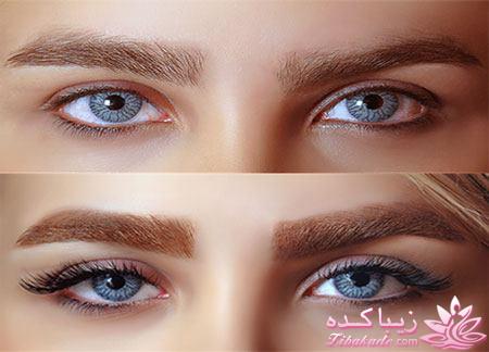  کاشت ابروی طبیعی