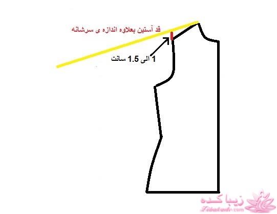 آموزش دوخت مانتو