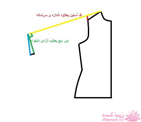 آموزش دوخت مانتو