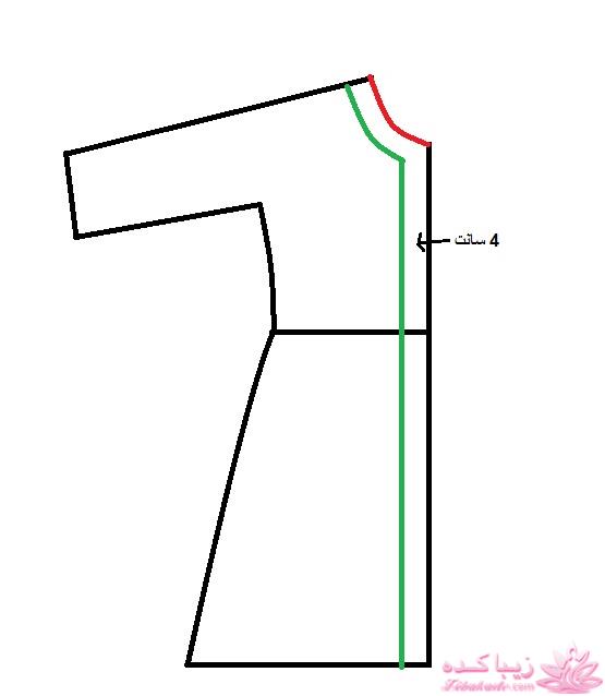 آموزش دوخت مانتو