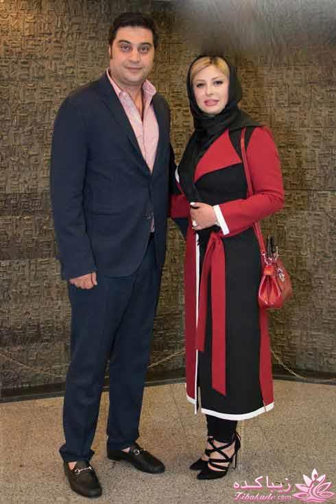 نیوشا ضیغمی در مراسم تجلیل تیم ملی والیبال