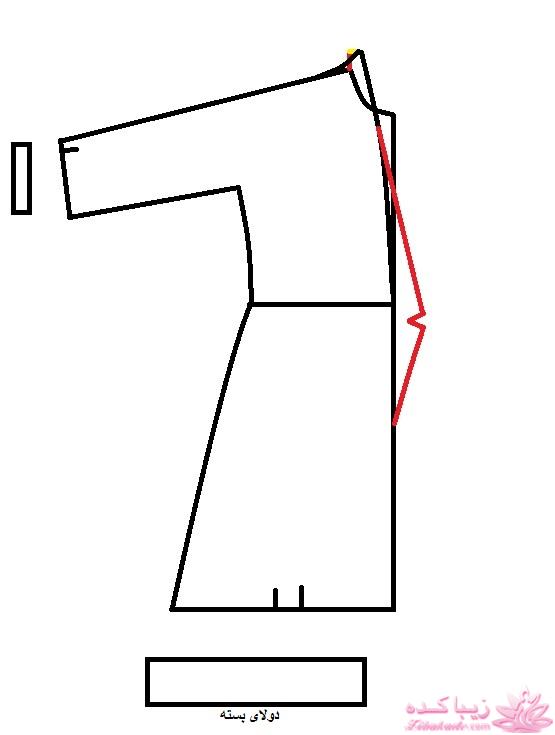 آموزش دوخت مانتو