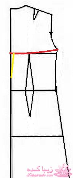 آموزش دوخت لباس مجلسی