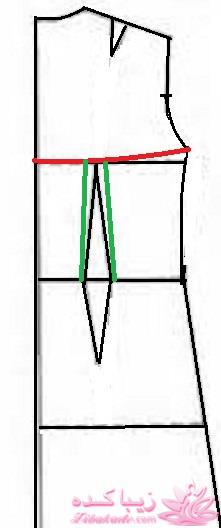 آموزش دوخت لباس مجلسی