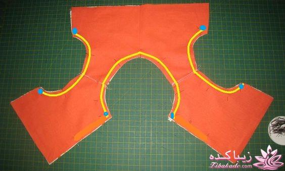 آموزش خیاطی لباس کودک