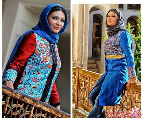 مدل مانتو بازیگران و چهره ها