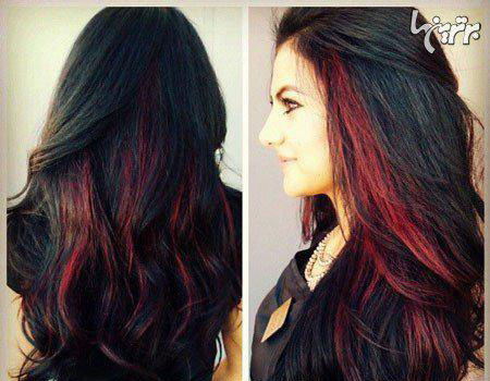 آموزش ترکیب رنگ مو 