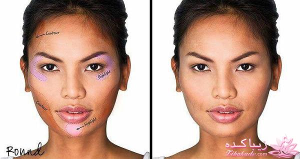 فوت و فن کانتورینگ ( آرایش ترمیمی )